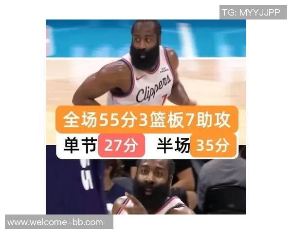 小卡三节狂砍51分挑战快船单场得分纪录哈登55分能否被打破